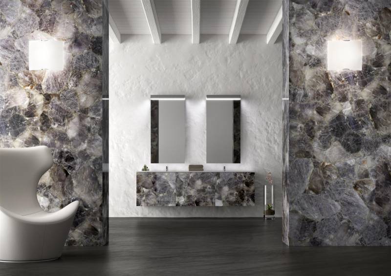 Inspiration salle de bain luxueuse en marbre